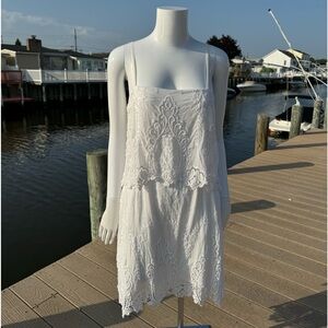 🤍Olivaceous white off white dress 👗